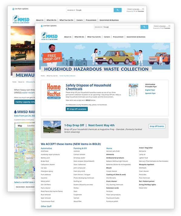MMSD internal website design pages MMSD internal website design pages