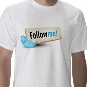 Follow me tshirt