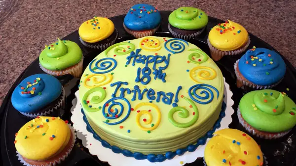 Happy Birthday Trivera! Cake