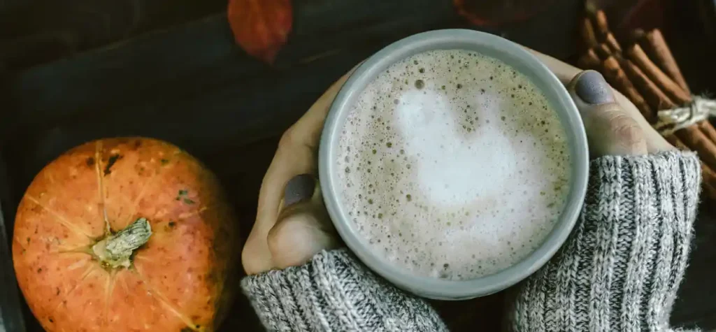 coffee with pumpkin
