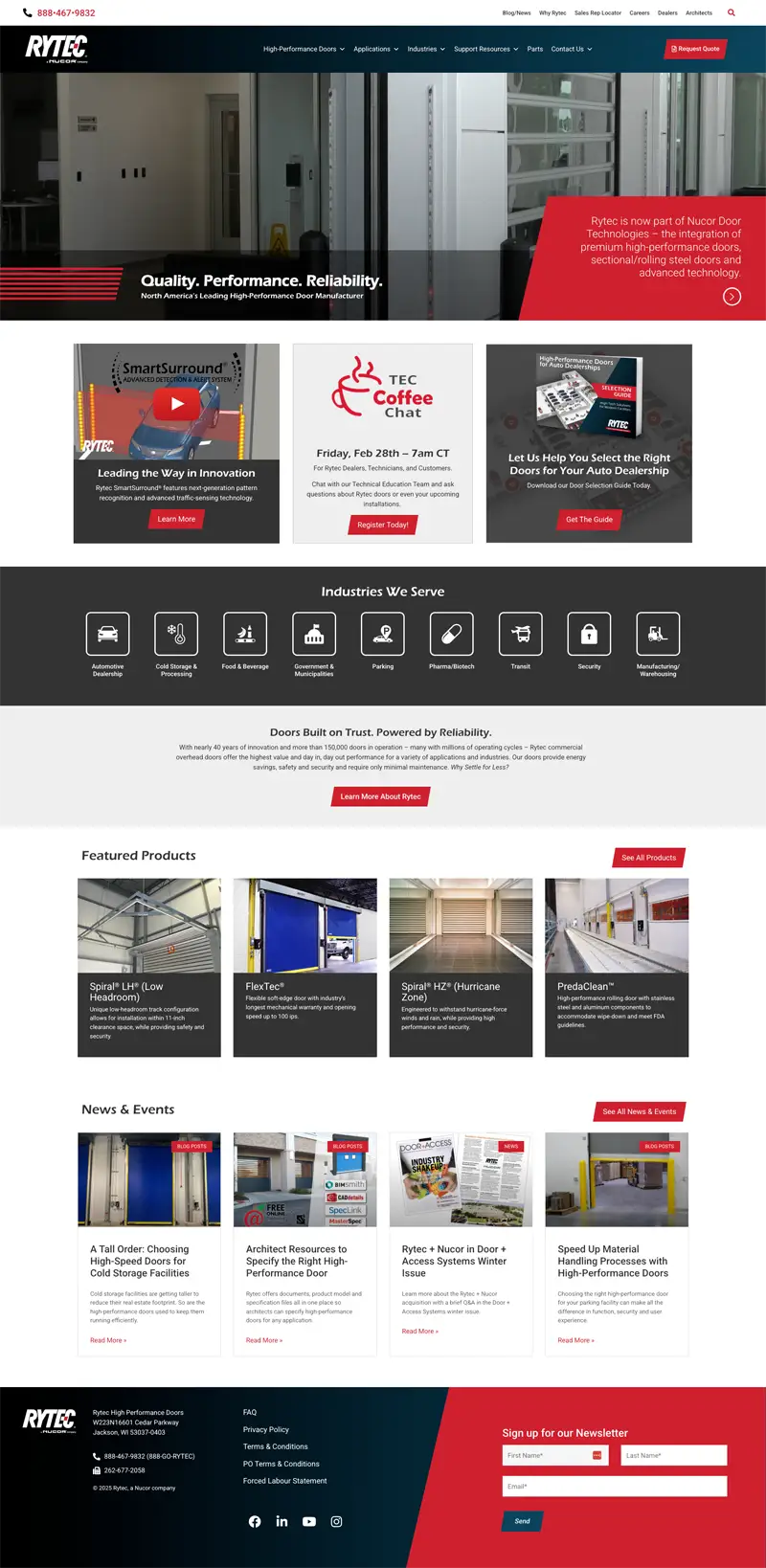 Rytec Homepage