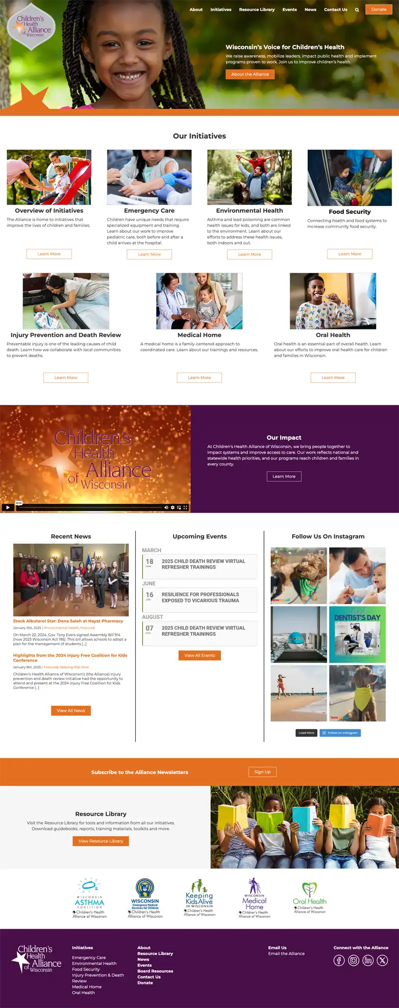 Children's Health Alliance of Wisconsin Homepage