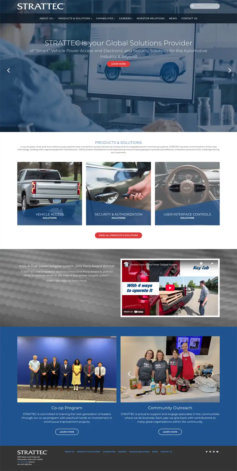strattec homepage