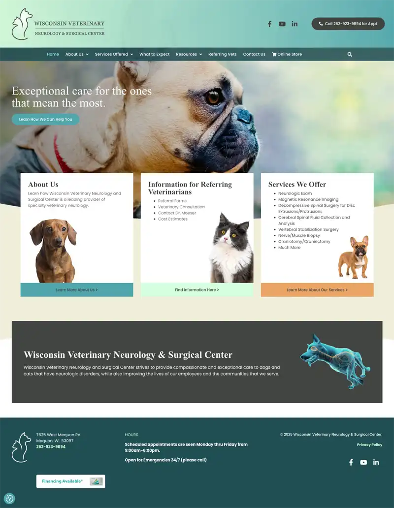 Wisconsin Veterinary Neurology and Surgical Center