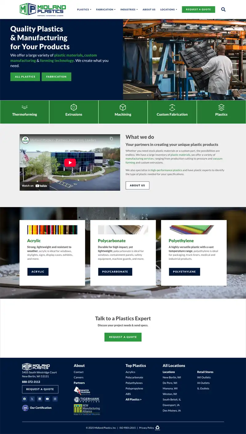 midland plastics homepage