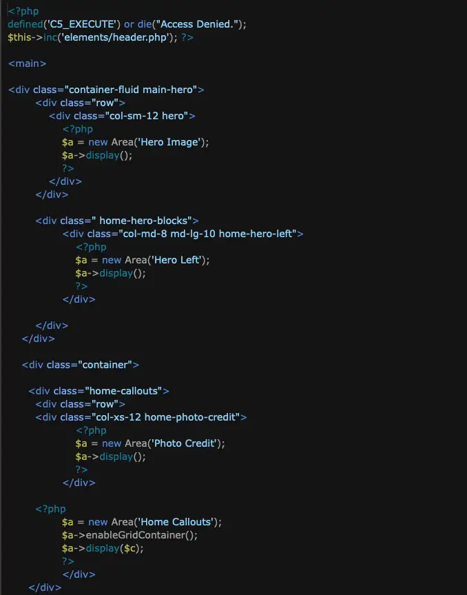 html code