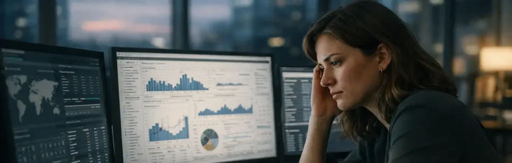 Marketing leader overwhelmed by analytics dashboards that lack clear direction