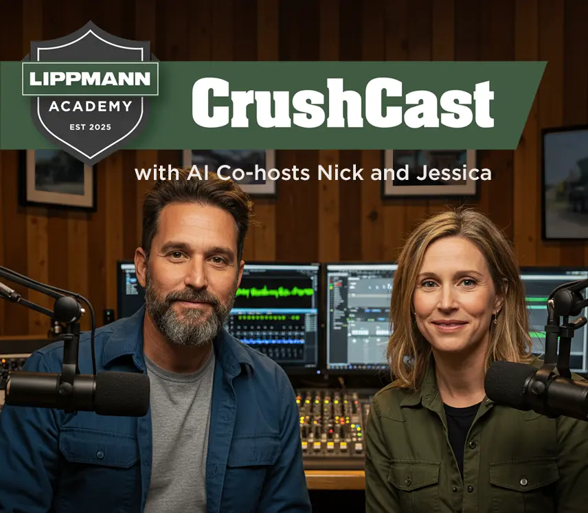 CrushCast Lippmann Podcast