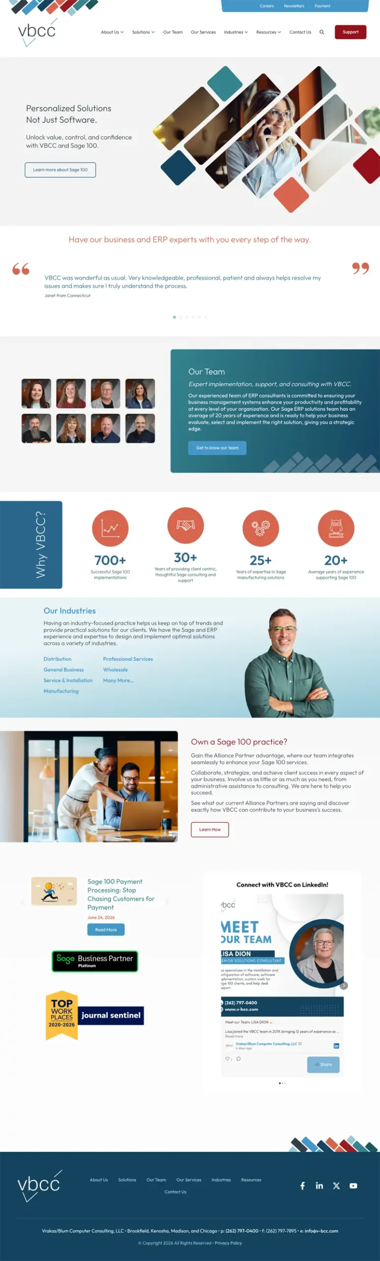 VBCC Homepage